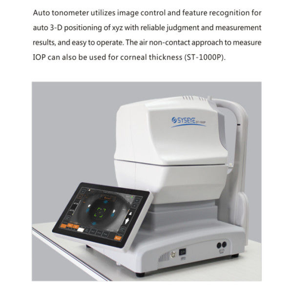 Le manuel entrent en contact avec non le moniteur de contact de couleur de Tonometer aucune douleur
